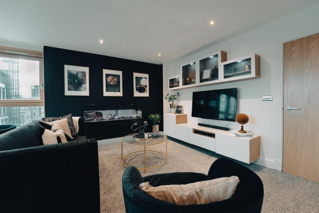 Penthouse Noir - Wyndale Living - Central Bham 2Br 伯明翰 外观 照片